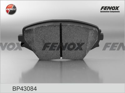 Колодки тормозные дисковые FENOX BP43084
