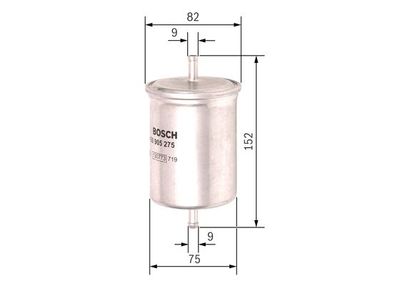 Фильтр топливный BOSCH 0450905275