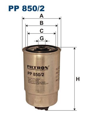 Фильтр топливный FILTRON PP8502