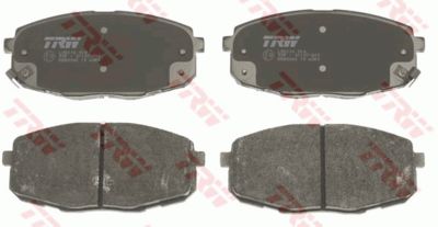 Колодки тормозные дисковые TRW GDB3342