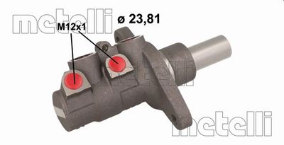 Цилиндр тормозной главный METELLI 051120