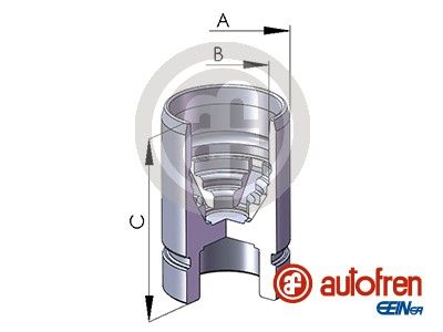 Ремкомплект тормозного суппорта SEINSA AUTOFREN D02589