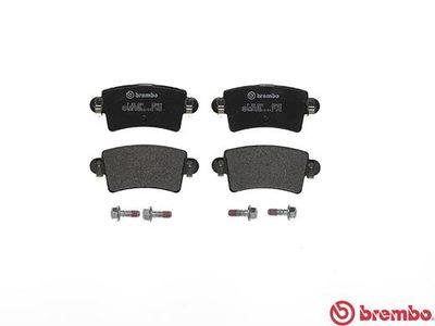 Колодки тормозные дисковые задние BREMBO P59040