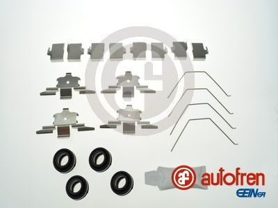 Комплект монтажный тормозных колодок MasterKit 77AA043