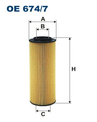 Фильтр масляный FILTRON OE6747