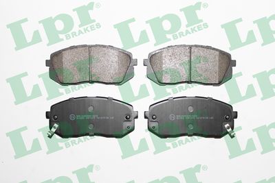 Колодки тормозные дисковые LPR 05P1415
