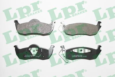 Колодки тормозные задние LPR 05P1405