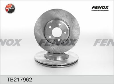 Диск тормозной передний FENOX TB217962