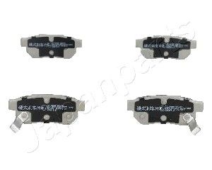 Колодки тормозные дисковые JAPANPARTS PP404AF