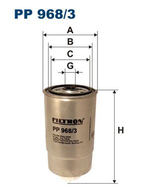 Фильтр топливный FILTRON PP9683