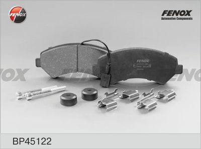 Колодки тормозные дисковые FENOX BP45122