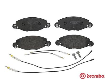 Колодки тормозные дисковые передние BREMBO P61072