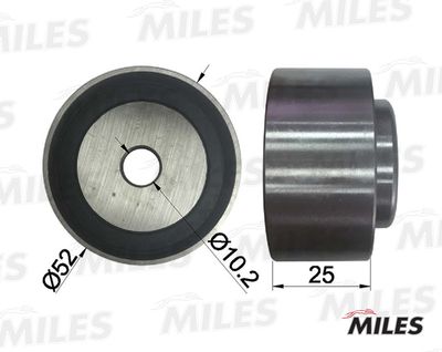 Ролик ремня ГРМ Miles AG02008
