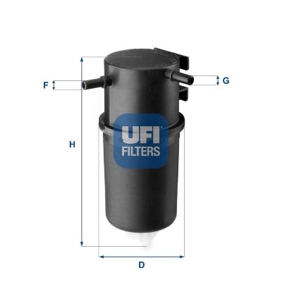Фильтр топливный UFI 2414500