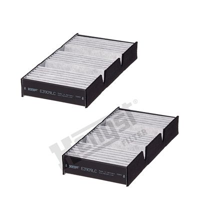 Фильтр салона угольный комплект Hengst E3909LC2