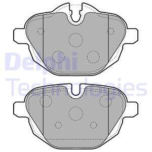 Колодки тормозные задние DELPHI LP2162