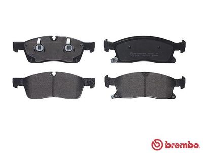 Колодки тормозные передние BREMBO P37015