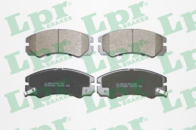 Колодки тормозные передние LPR 05P565