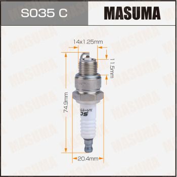 Свеча зажигания Masuma S035C