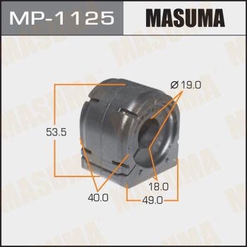 Втулка стабилизатора переднего Masuma MP1125