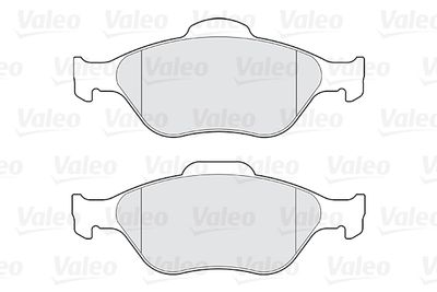 Комплект колодок для дискового тормоза VALEO 301564