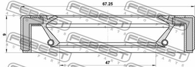Сальник MAZDA KN0127238