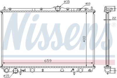 Радиатор NISSENS 65559A