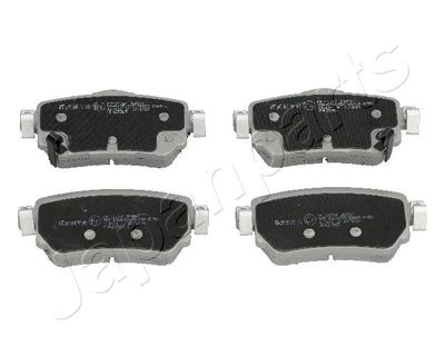 Колодки тормозные дисковые задние JAPANPARTS PP107AF