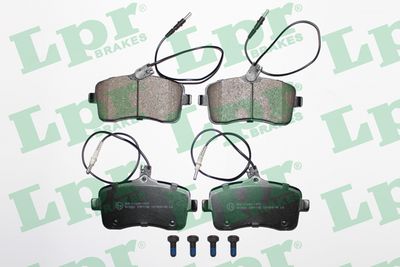 Колодки тормозные дисковые LPR 05P1196