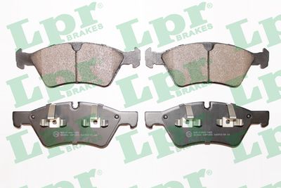 Колодки тормозные дисковые LPR 05P1253