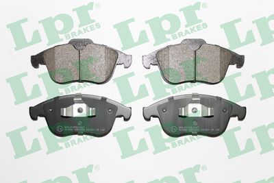 Колодки тормозные передние LPR 05P1534