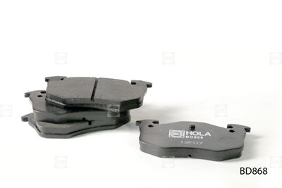Колодки тормозные дисковые задние HOLA BD868
