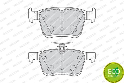 Колодки тормозные дисковые FERODO FDB4434