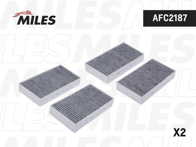 Фильтр салона угольный Miles AFC2187