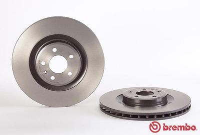Диск тормозной передний вентилируемый BREMBO 09B03911