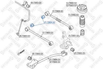 Сайлентблок заднего рычага GM 96225805