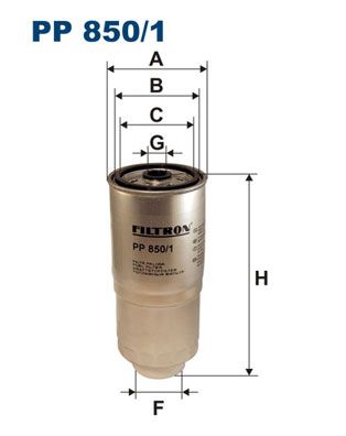 Фильтр топливный FILTRON PP8501