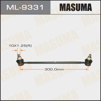 Тяга стабилизатора переднего Masuma ML9331