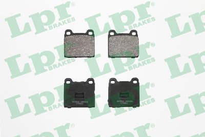 Колодки тормозные дисковые передние LPR 05P659