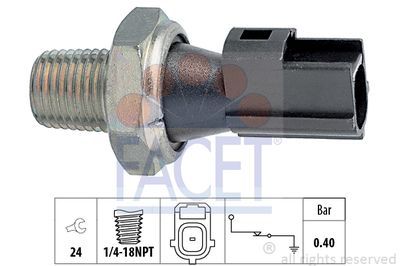 Датчик давления масла FACET 70156