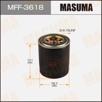Фильтр топливный Masuma MFF3618