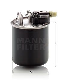 Фильтр топливный MANN-FILTER WK82022