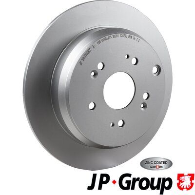Диск тормозной задний JP Group 3463200800