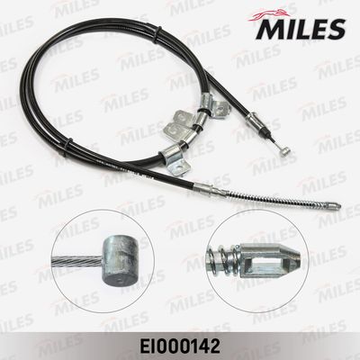 Трос стояночного тормоза левый Miles EI000142