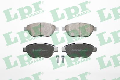 Колодки тормозные дисковые LPR 05P807