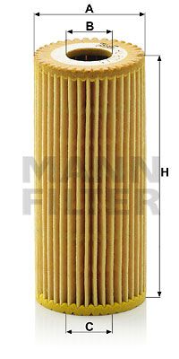 Фильтр масляный MANN-FILTER HU6153X