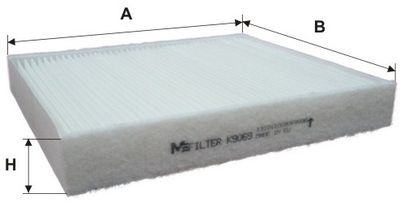 Фильтр салона M-Filter K9069