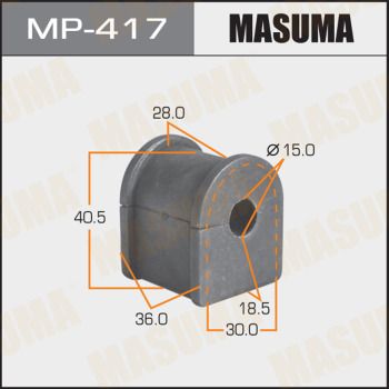 Втулка стабилизатора заднего центральная Masuma MP417