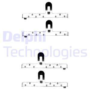 Комплект монтажный тормозных колодок DELPHI LX0071