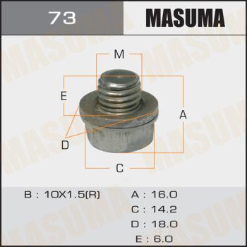 Пробка сливная TOYOTA 9034110011